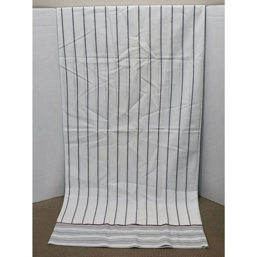 Cannon Pillowcase King Striped 60% Cotton Percale USA